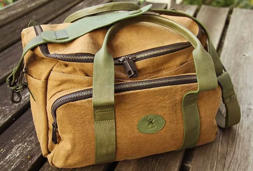 Reisetasche S In Braun/Grün 3 Reisetasche S In Braun/Grün