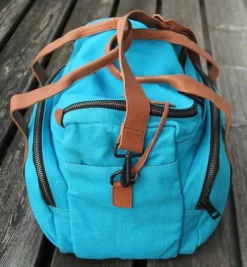 Reisetasche S In Türkis/Hellbraun -Koffer Verkaufs-Shop compressed compressed img p 1 2 4 9 1249