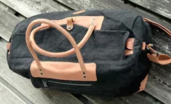 Reisetasche Mittel In Schwarz/Hellbraun -Koffer Verkaufs-Shop compressed compressed img p 1 2 6 3 1263