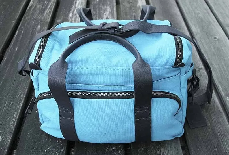 Reisetasche S In Türkis/Blau 9 Reisetasche S In Türkis/Blau – Bild 7