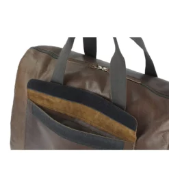 Don Paolo Reisetasche Braun -Koffer Verkaufs-Shop compressed detail8