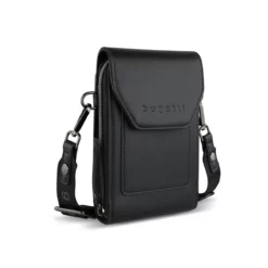 Bugatti Almata Crossover Börse Schwarz -Koffer Verkaufs-Shop compressed frontside40