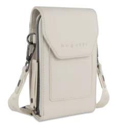 Bugatti Almata Crossover Börse Beige -Koffer Verkaufs-Shop compressed frontside42