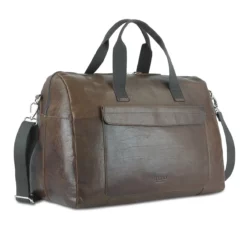 Don Paolo Reisetasche Braun -Koffer Verkaufs-Shop compressed frontside68