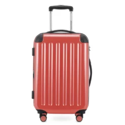 Alex - Handgepäck Hartschale Glänzend Mit TSA In Korall -Koffer Verkaufs-Shop compressed hk20 8278tsa copt01