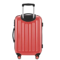 Alex - Handgepäck Hartschale Glänzend Mit TSA In Korall -Koffer Verkaufs-Shop compressed hk20 8278tsa copt04