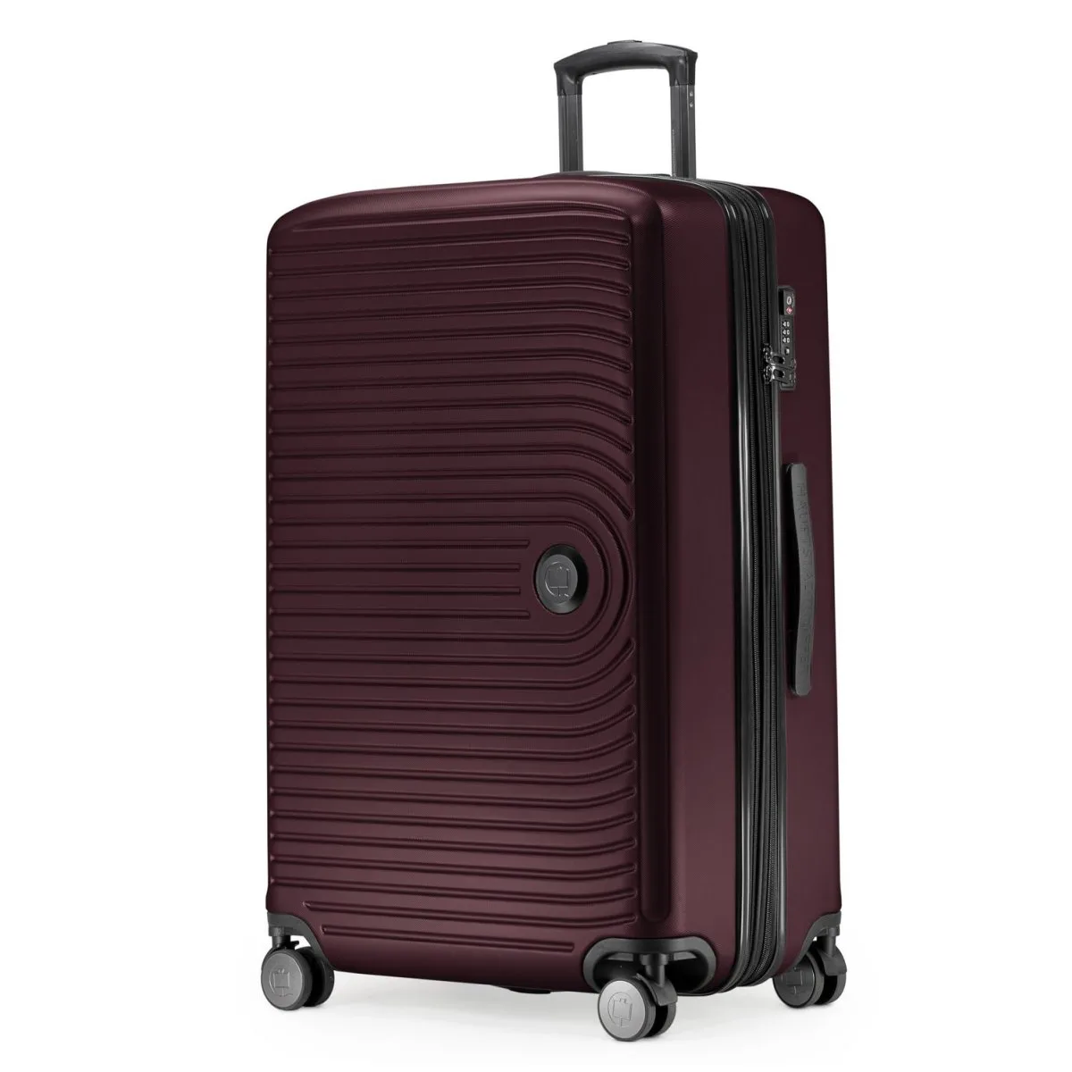 Mitte - Grosser Koffer Hartschale In Burgund 3 Mitte - Grosser Koffer Hartschale In Burgund