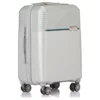 Stripe S - Spinner Carry On 55cm Silber -Koffer Verkaufs-Shop compressed hlno01s 250 01 21