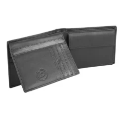 Bugatti Romano Börse Schwarz -Koffer Verkaufs-Shop compressed open18