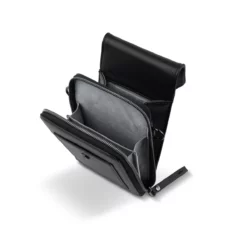 Bugatti Almata Crossover Börse Schwarz -Koffer Verkaufs-Shop compressed open35