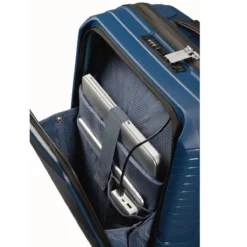 American Tourister Airconic Spinner Midnight Navy -Koffer Verkaufs-Shop compressed open54