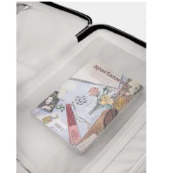 P55 Carry-On In Schwarz -Koffer Verkaufs-Shop compressed p55 interior zip detail 1800x1800