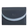 Galapagos - Mehrfarbige Geldbörse RFID Navy -Koffer Verkaufs-Shop compressed portafoglio donna pelle colorato rfid 534 5007 a navy