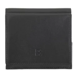 Flavio - Mehrfarbige Brieftasche RFID Schwarz -Koffer Verkaufs-Shop compressed portafoglio uomo pelle 534 216 a black1