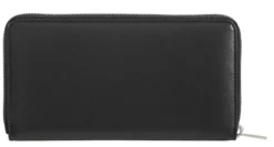 Mauritius - Mehrfarbige Brieftasche Quer Schwarz -Koffer Verkaufs-Shop compressed portafoglio zip around 534 276 b black