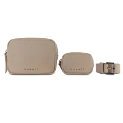 Bugatti Almata Gürteltasche Sand -Koffer Verkaufs-Shop compressed set1