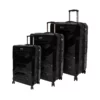 Spirit Brilliant 3tlg. Kofferset Black -Koffer Verkaufs-Shop compressed trolley mit 4 rollen 57 5 67 5 77 5cm exp spirit brilliant 9