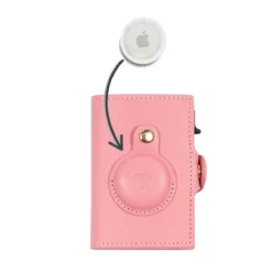 Furbo RFID-Kartenhalter Aus Leder Mit Banknotenfach Und AirTag-Etui In Pink -Koffer Verkaufs-Shop compressed vt 4000 rs b2