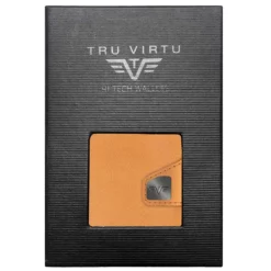 Wallet Click & Slide Vegan Bio Apple Walnut/Silber -Koffer Verkaufs-Shop compressed walnut 3